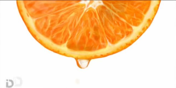 Как нарисовать апельсин В Контакте